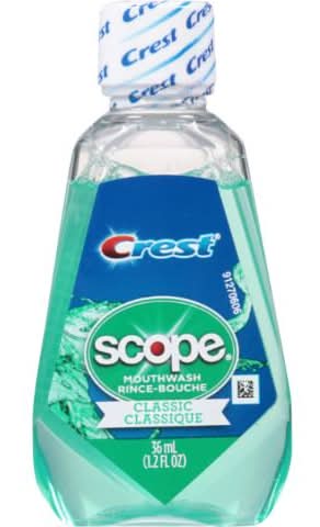 Crest Mouthwash Scope, Classic (36 ml)
