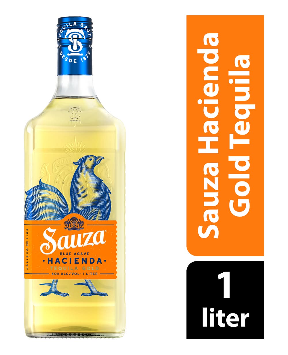 Sauza Hacienda Gold Tequila (1 L)