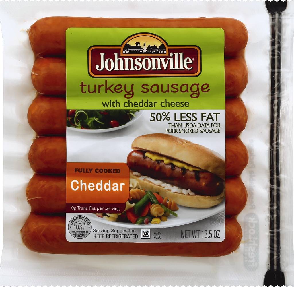 Johnsonville Turkey Cheddar Smoked Sausage (13.5 oz)