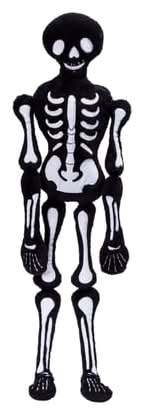 Halloween Skeleton Pillow