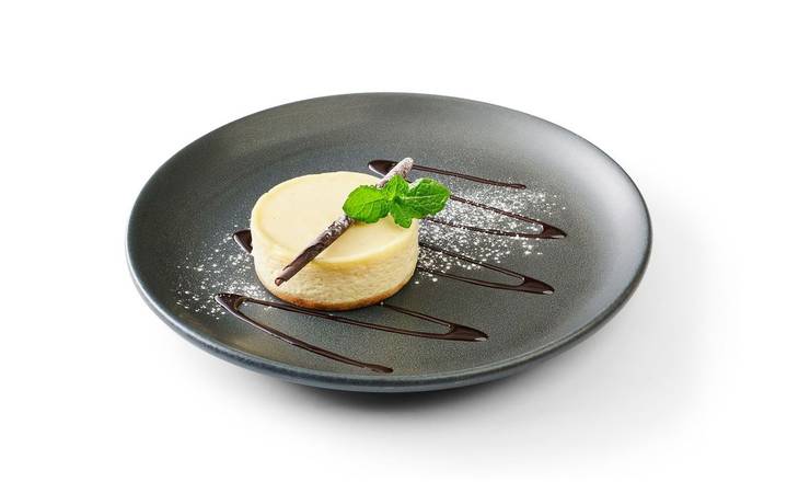 Baked Vanilla Cheesecake (V)