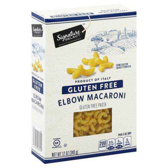 Signature Select Pasta Elbow Macaroni Gluten Free (12 oz)