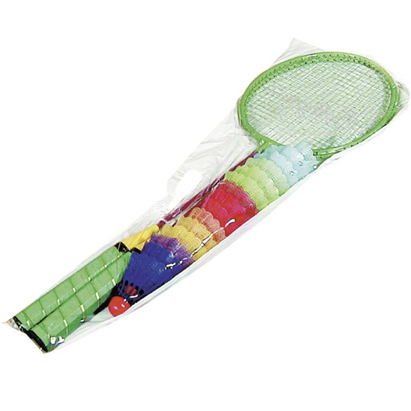 Mi alegría juego de raquetas de bádminton con gallitos