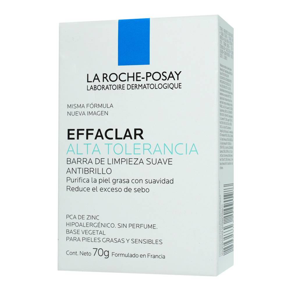 La roche-posay effaclar barra de limpieza (caja 70 g)