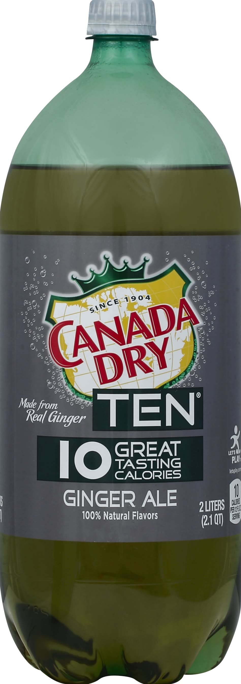 Canada Dry Soda, Ginger Ale (2 L)