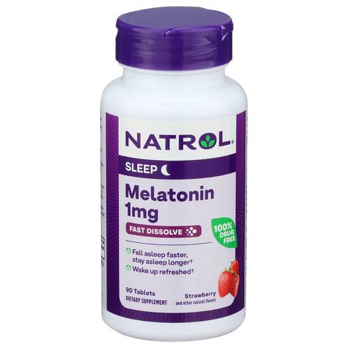 Natrol Melatonin 1 Mg Fast Dissolve