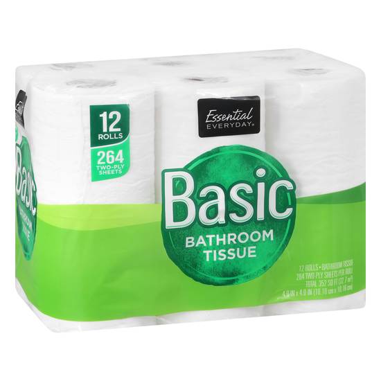 Essential Everyday Bathroom Tissue (12 ct)