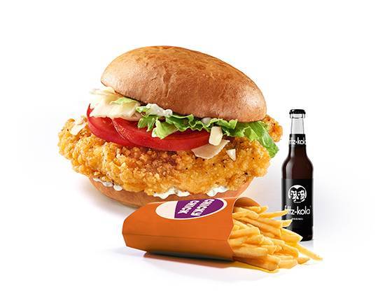 Chicky Caesars Burger-Menü