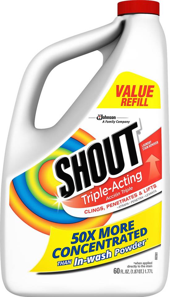 Shout Triple-Acting Value Refill Laundry Stain Remover