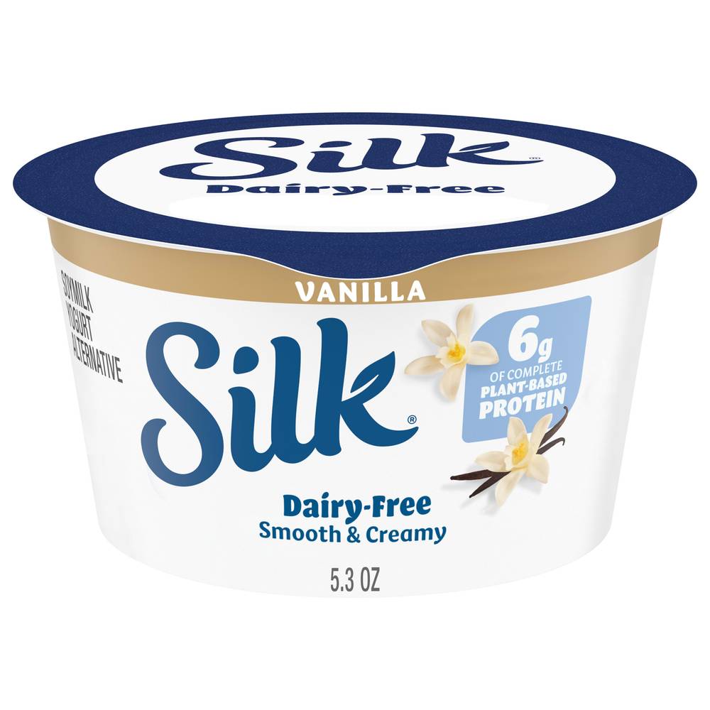 Silk Soymilk Yogurt Alternative, Vanilla (5.3 oz)