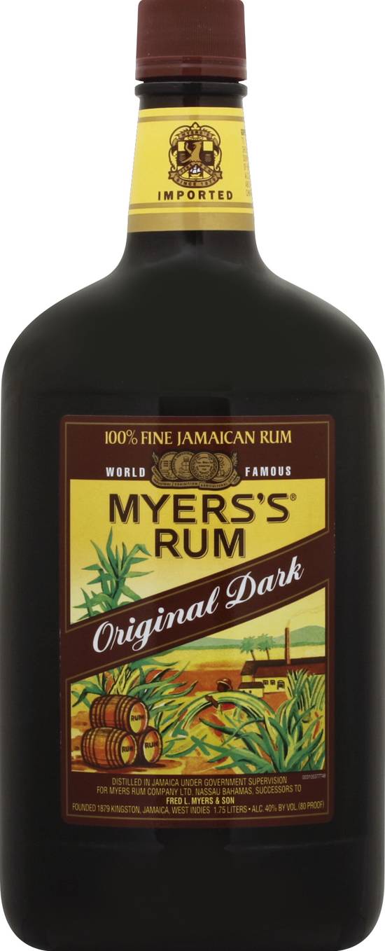 Myers's 100% Orginal Dark Jamaican Rum (1.75 L)