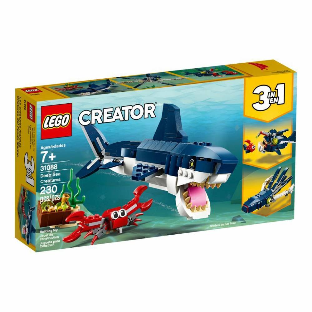 Lego creator criaturas del fondo marino 31088