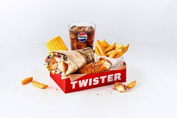 Twister Wrap Box Meal with 1 Mini Fillet