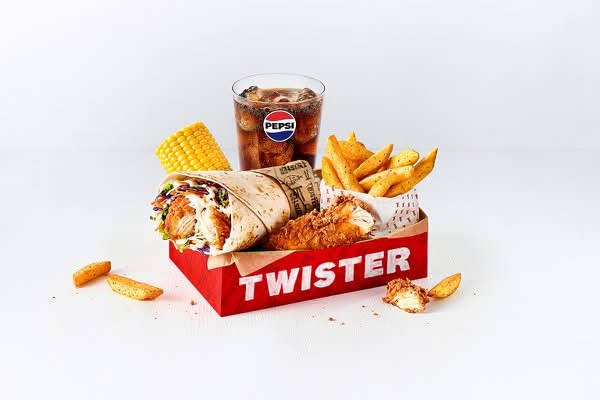Twister Wrap Box Meal with 1 Mini Fillet