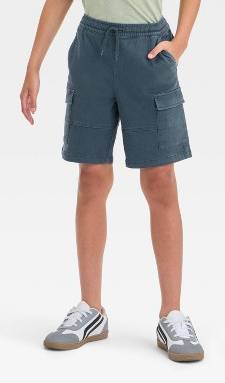 Art Class Boy's Cargo Shorts, XL, Dark Gray