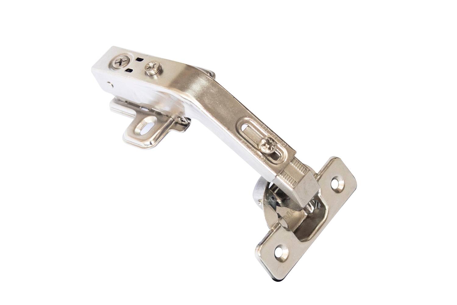 RELIABILT 55-Degree Full Overlay Concealed Self-closing Nickel Plated Cabinet Hinge, 1 Pair (2-Pieces) | C81H875A+81H00AQA