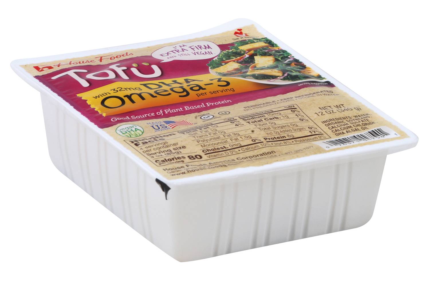 House Foods Dha Omega-3 Tofu (12 oz)