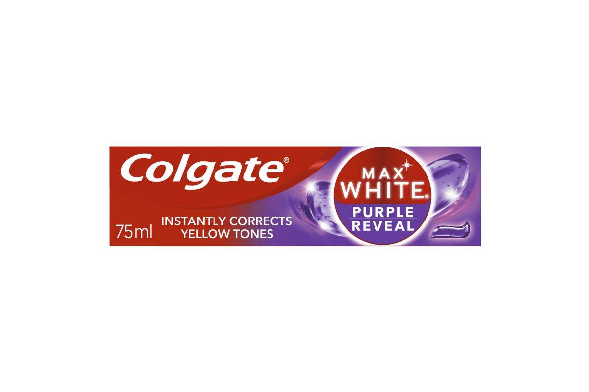 Colgate Max White Purple Reveal Whitening Toothpaste 75ml