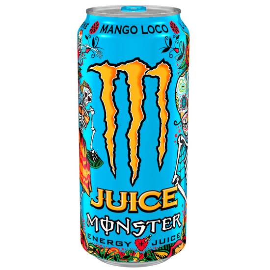 Monster Juice Mango Loco 16 oz Can
