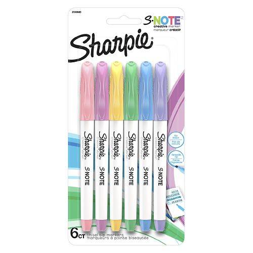 Sharpie S-Note Creative Markers - 6.0 ea