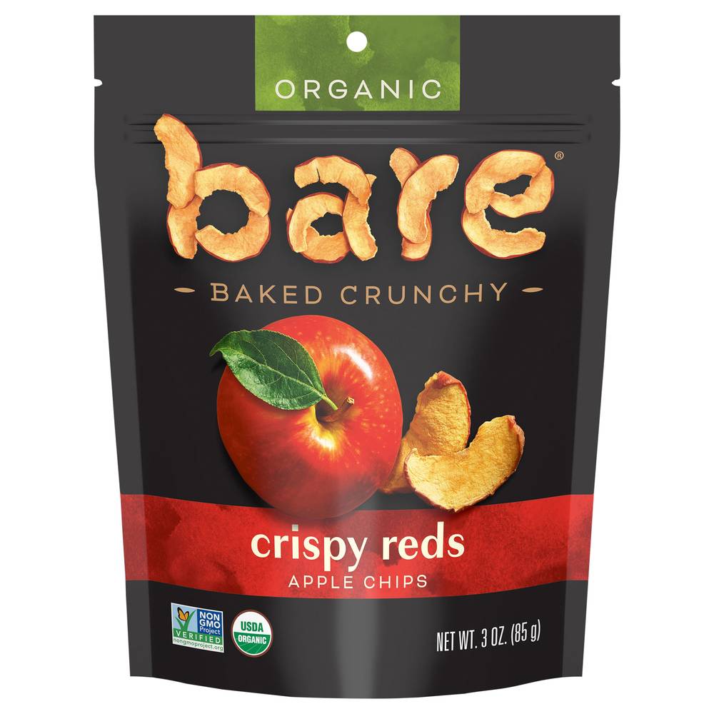 Bare Baked Crunchy Crispy Reds Organic Apple Chips