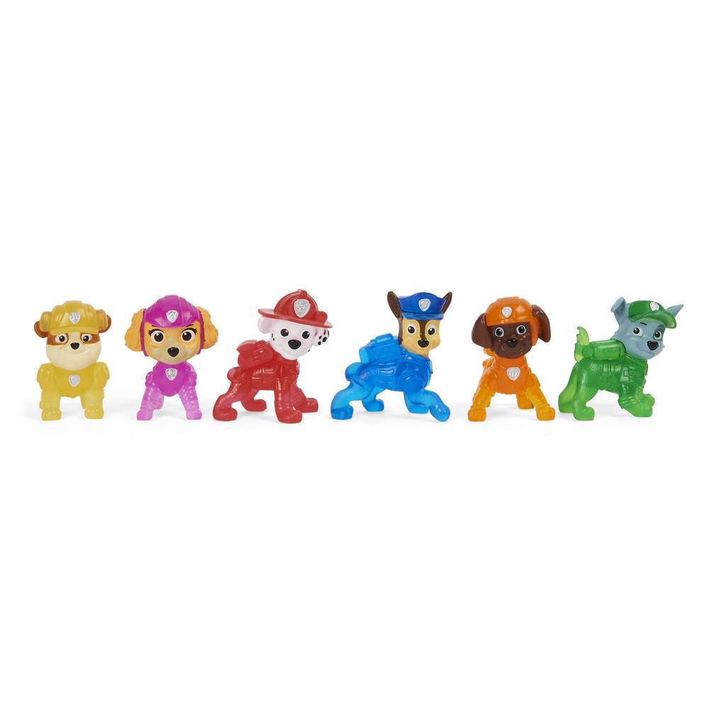 PAW Patrol Mini Figures Movie Gift Figures Kids Toys For Ages 3 and Up (6 ct)