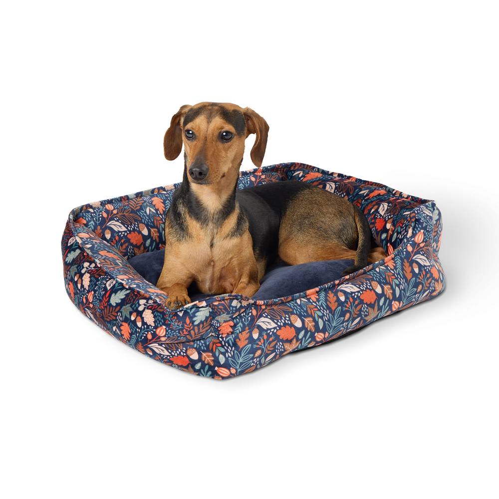 Petsmart Fall Leaves Cuddler Dog Bed (multicolor)