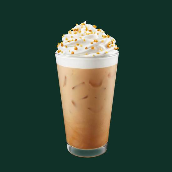 Toffee Crunch Iced Latte