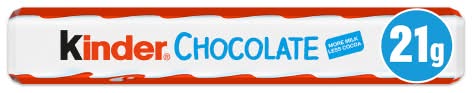 Kinder Chocolate Single Medium Bar (21g)