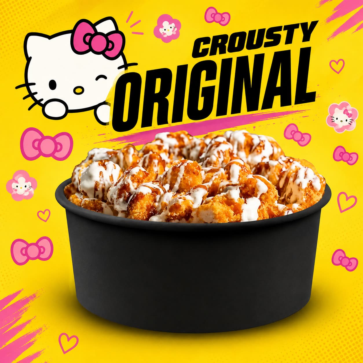 🎀 LE HELLO Krousty ORIGINAL 💥🍚🍗 ⭐ BEST-SELLER