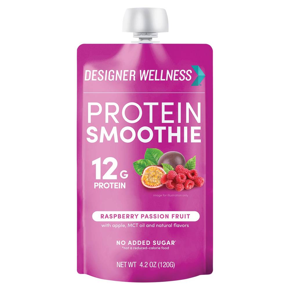 Designer Wellness Raspberry Passion Fruit Protein Smoothie 4.2 Oz