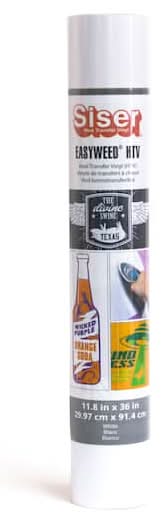Siser Easyweed Heat Transfer Vinyl, White