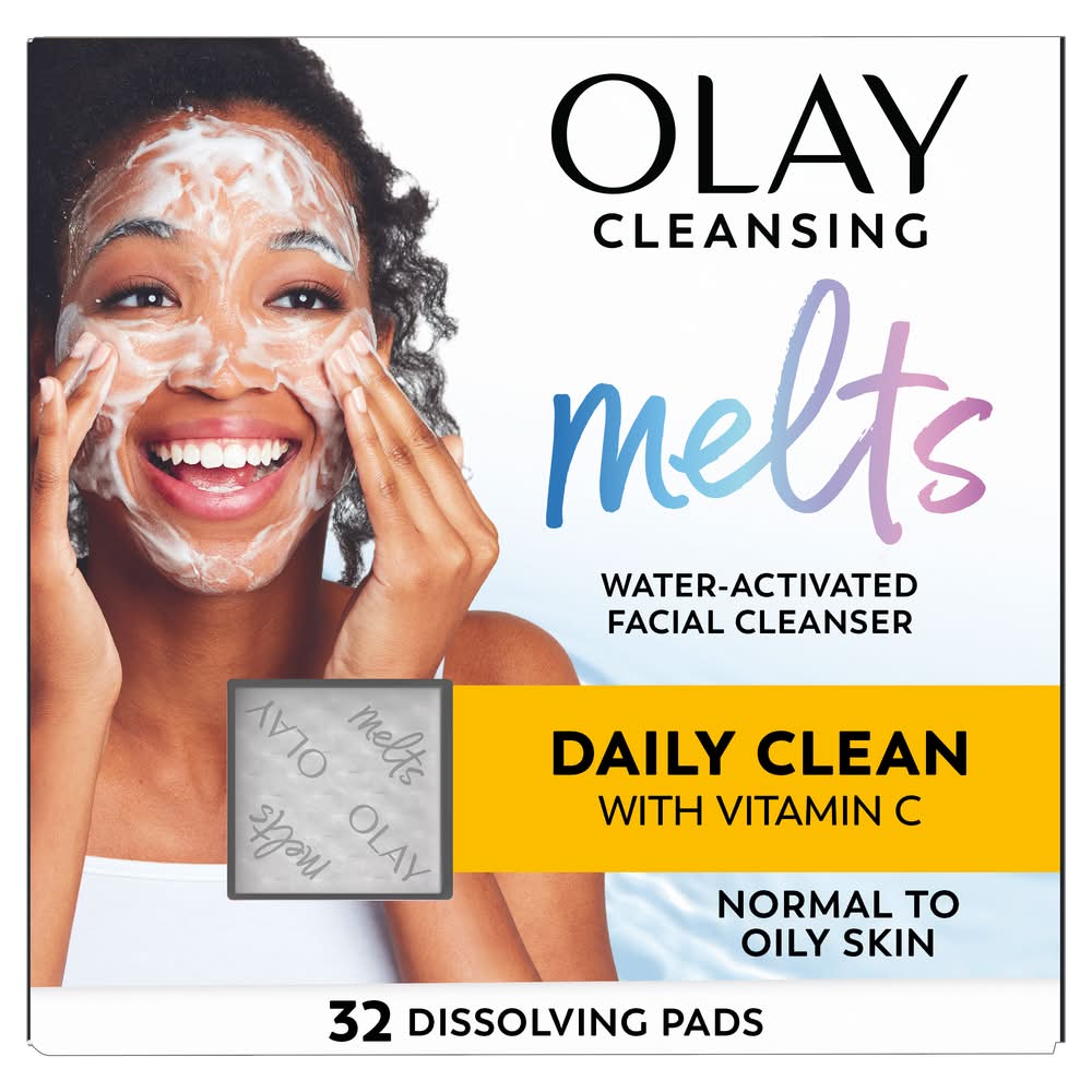 Olay Face Cleansing Melts With Vitamin C (32 ct)