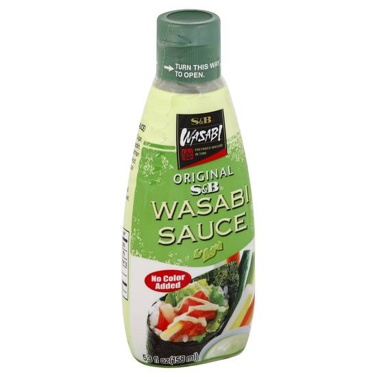 S & B Wasabi Sauce Original (5.3 oz)