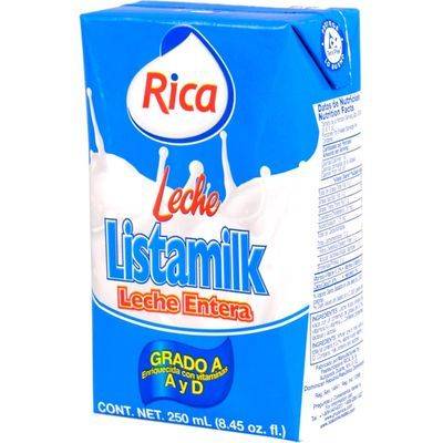 RICA Leche Listamilk  250ml (AP)