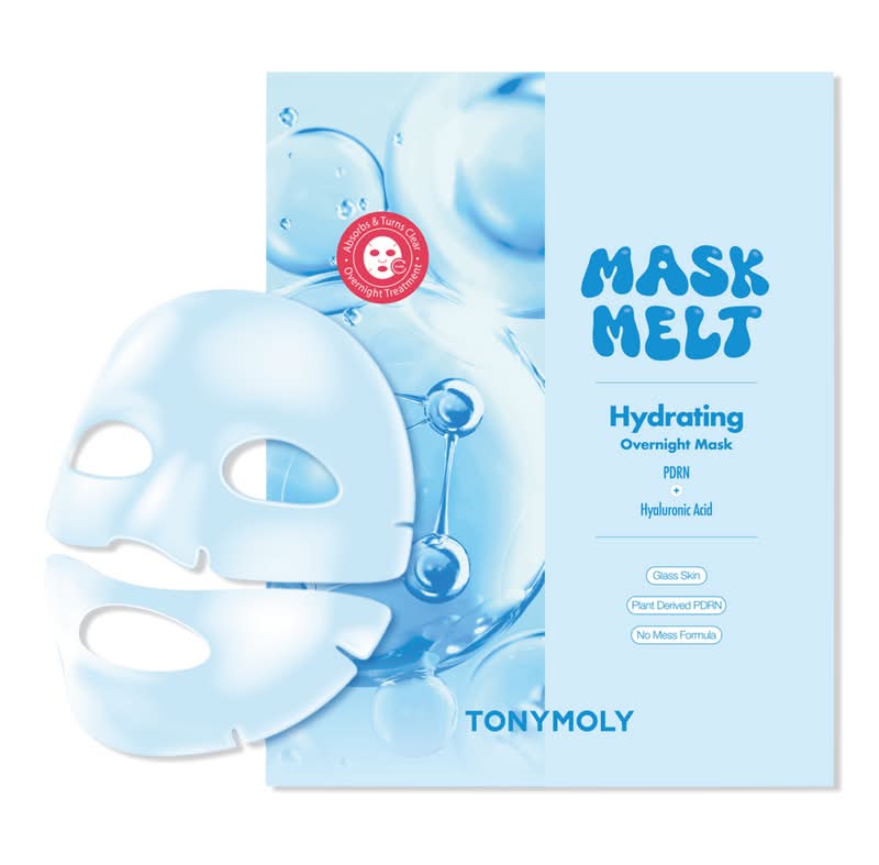 Tonymoly Mask Melt PDRN + Hyaluronic Acid Overnight Hydrogel Mask 1 ct