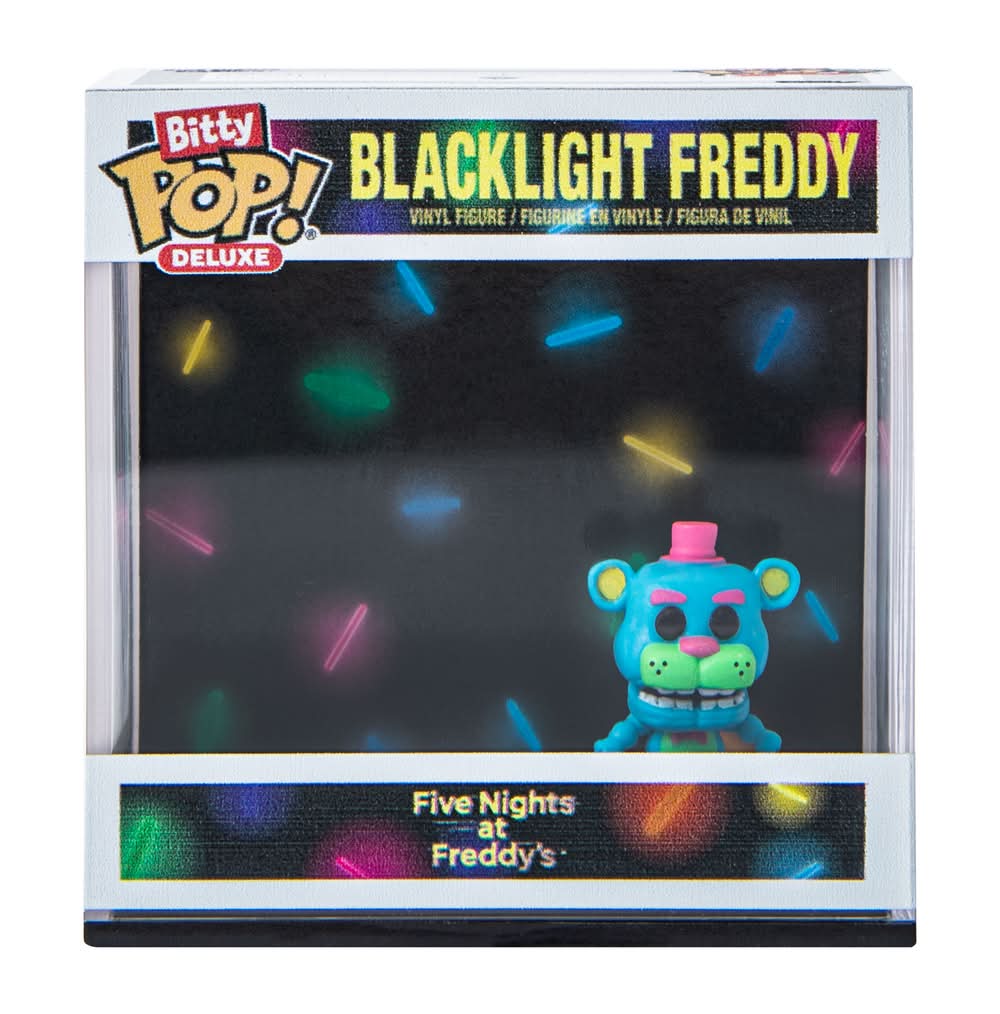 Bitty Pop!® Five Nights At Freddy's® Blacklight Freddy Vinyl Figure