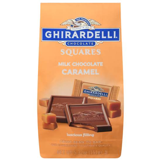 Ghirardelli Caramel Squares Milk Chocolate