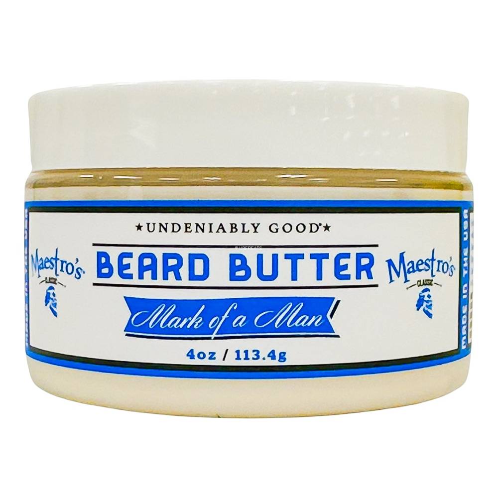 Maestro's Classic Beard Butter Mark of a Man Blend - 4.0oz