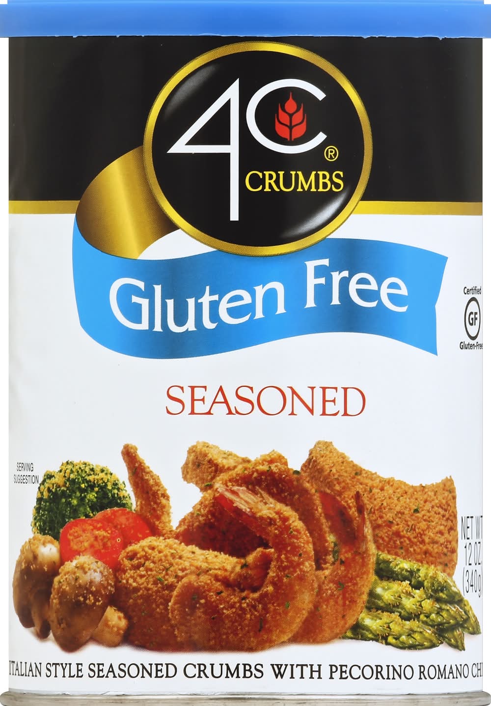 4C Gluten Free Seasoned Crumbs (12 oz)