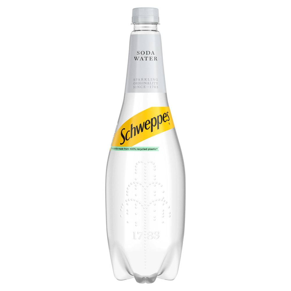 Schweppes Original Soda Water 1L