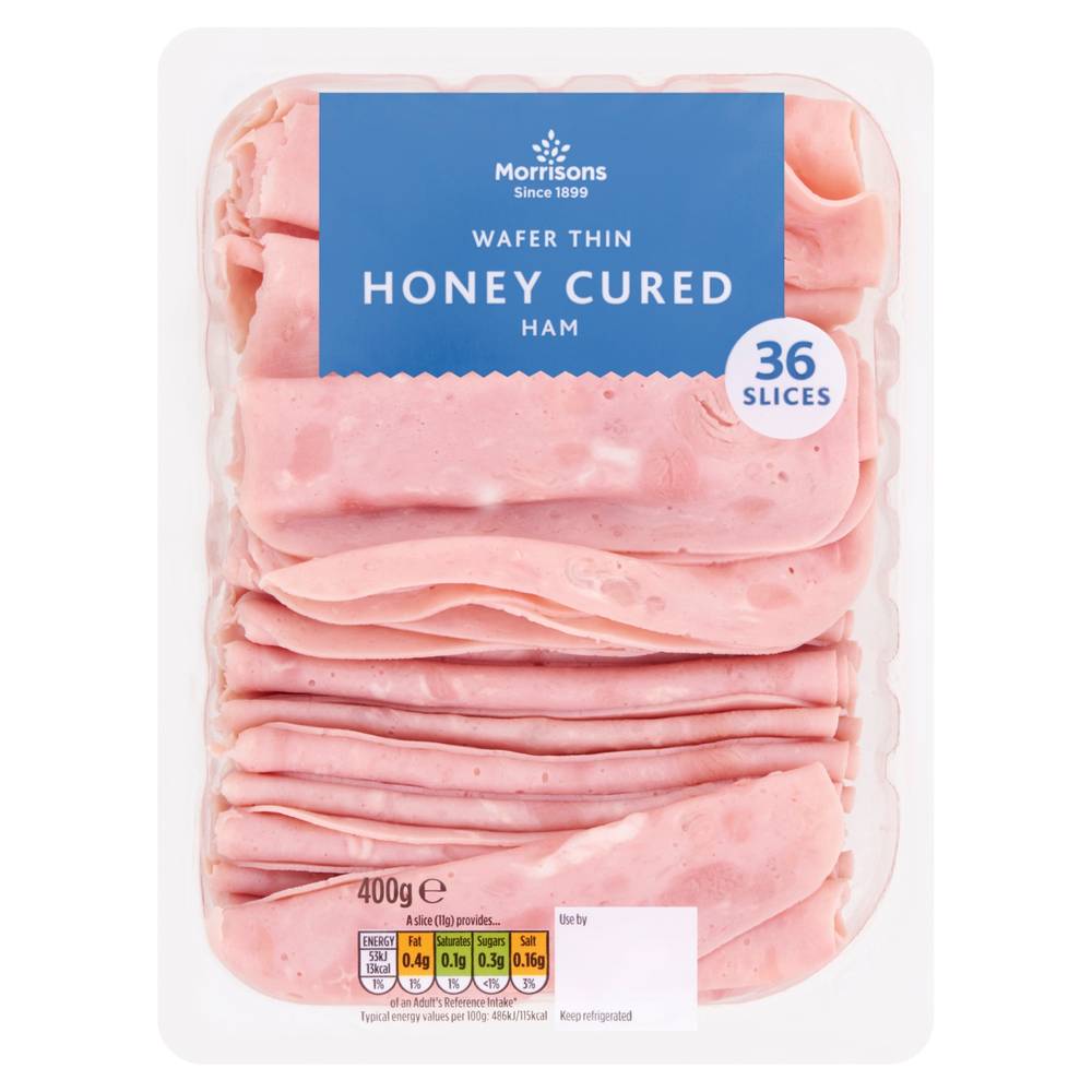 Morrisons Wafer Thin Honey Roast Ham (400g)