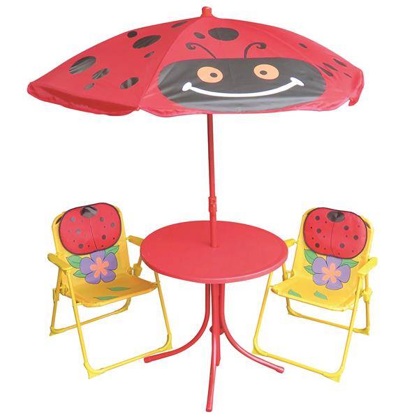 Children's Character Patio Set - Lady Bug