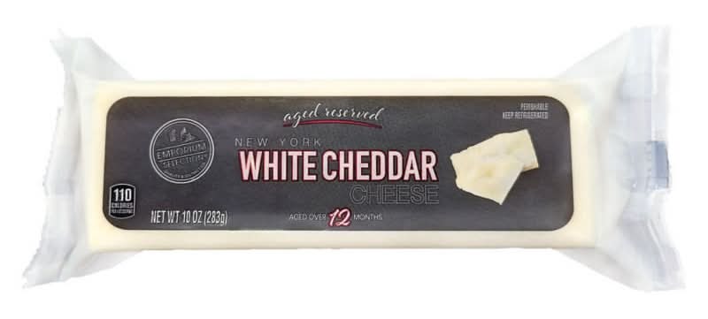 Emporium Selection Aged Reserve White Cheddar Cheese (10 oz)