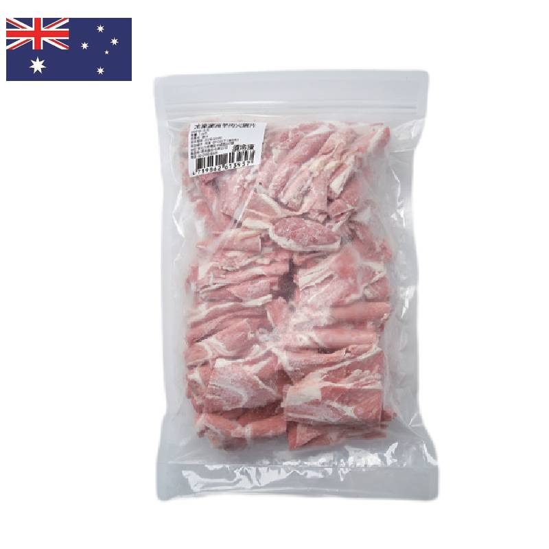 冷凍澳洲羊肉火鍋片(每包約1kg) <1Pack小包 x 1 x 1PacK包> @24#4719862613957