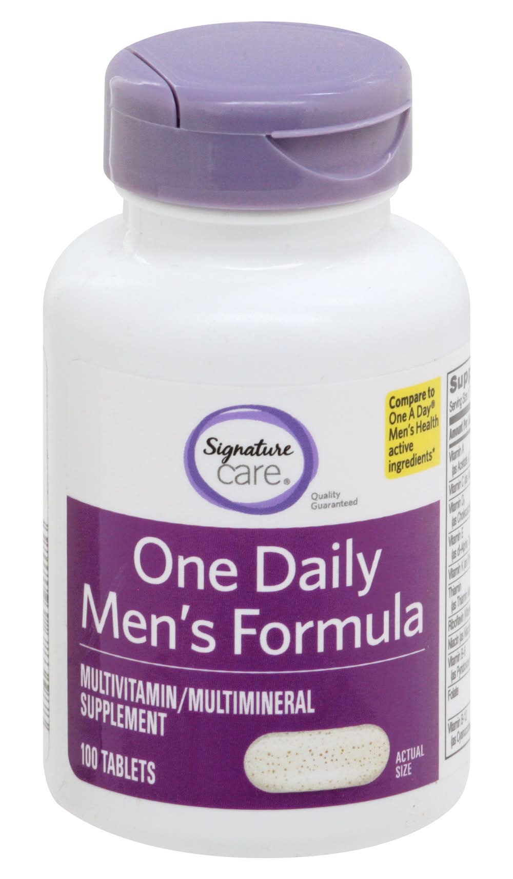 Signature Care One Daily Men's Formula Supplement (8.2 oz, 100 ct)