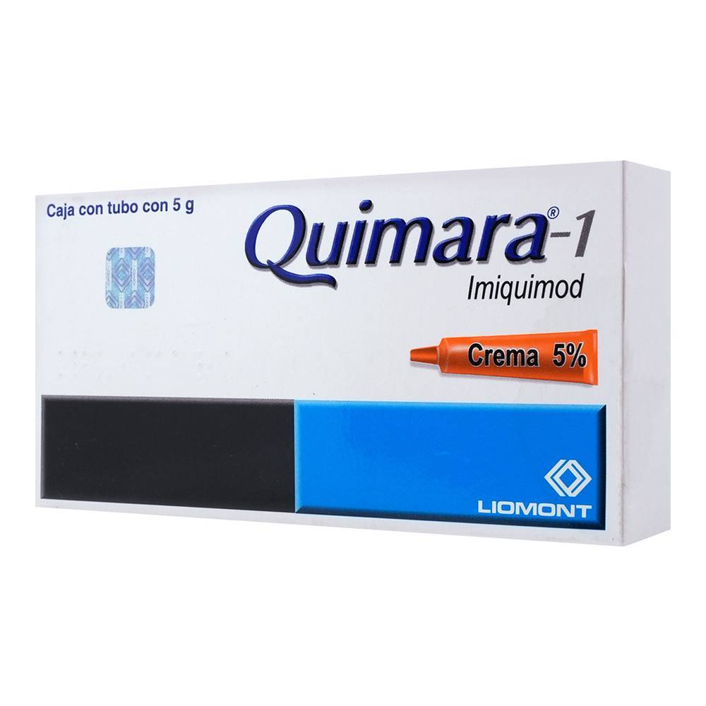 Liomont quimara-1 crema 5% (tubo 3 g)