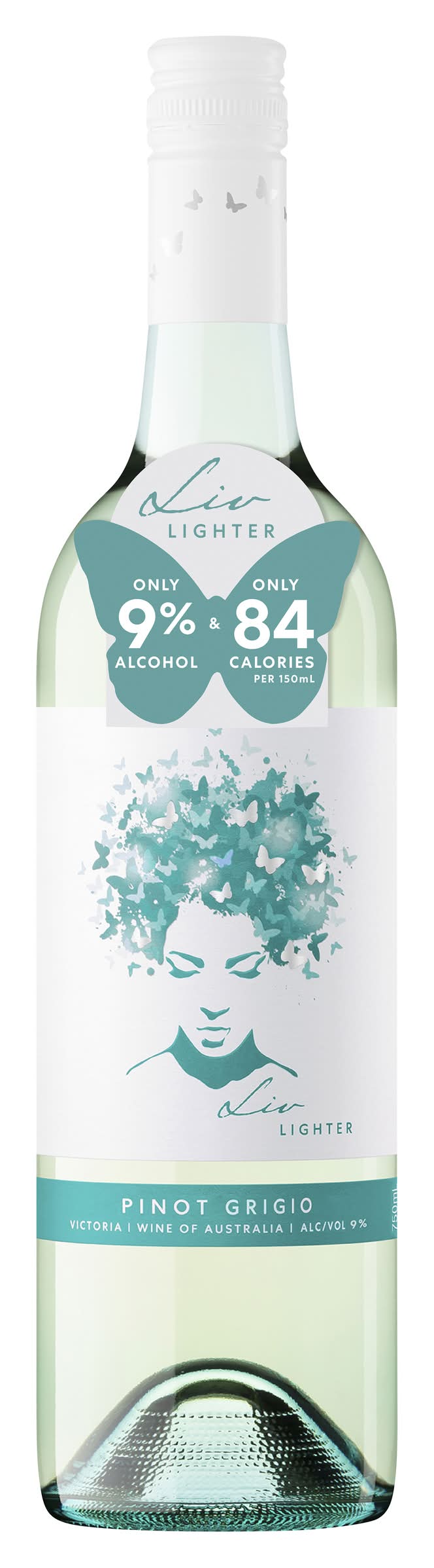 Zilzie Liv Lighter Pinot Grigio 750ml
