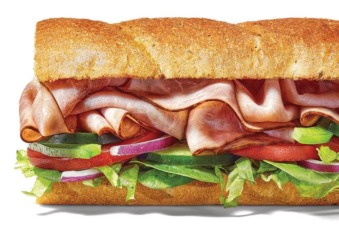 Black Forest Ham Footlong Regular Sub