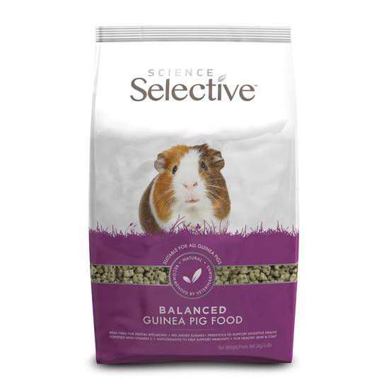 Supreme Science Selective Balanced Food For Guinea Pigs, 4 Lbs. 6 Oz.